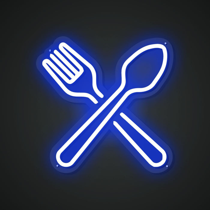 Radiant Neon Tableware Glow