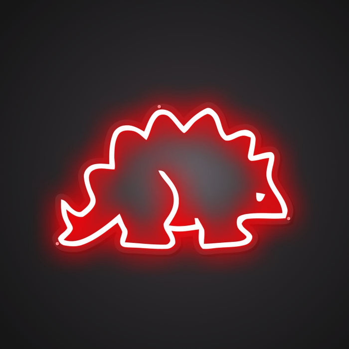 Dazzling Neon Marine Leviathan Sign