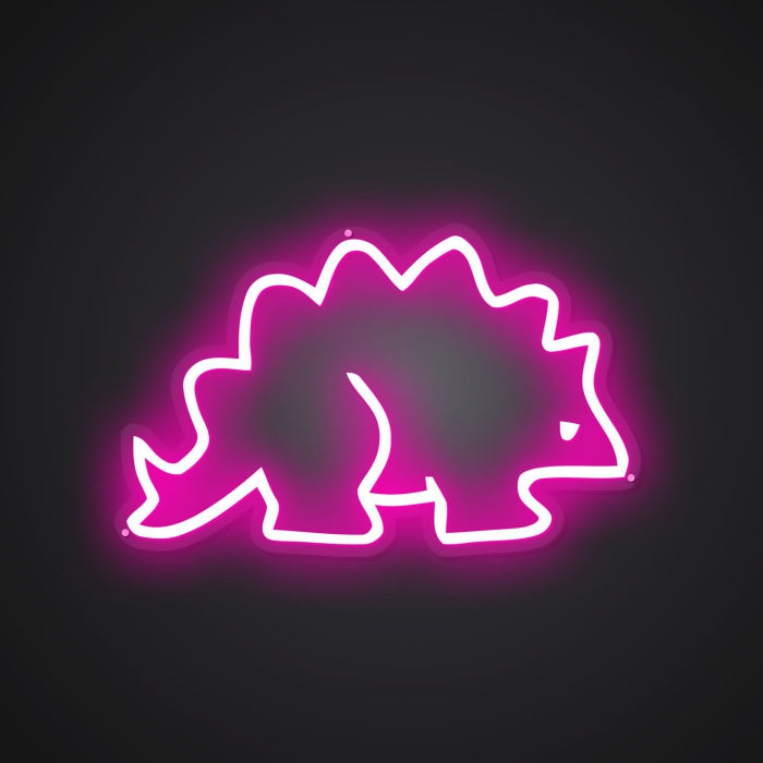 Neon Visual of the Undulating Dragon