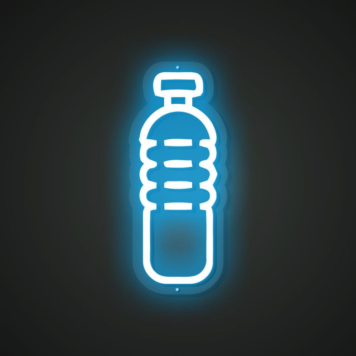 Glistening Neon Hydration Vessel Indicator