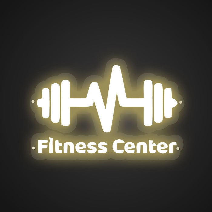 Shimmering Neon Exercise Oasis Showcase