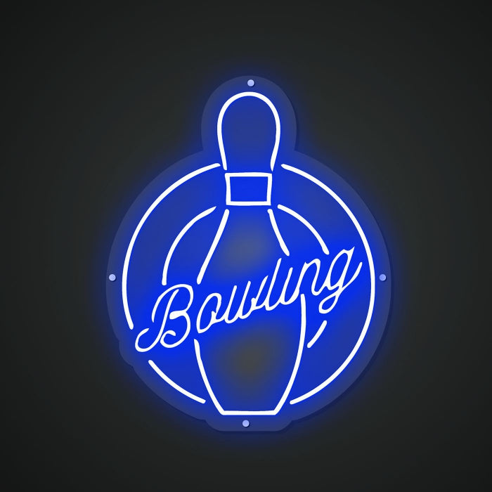 Neon Lightboard for Bowling Thrills