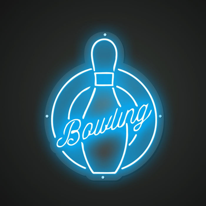 Bowling Neon Illumination of Fun