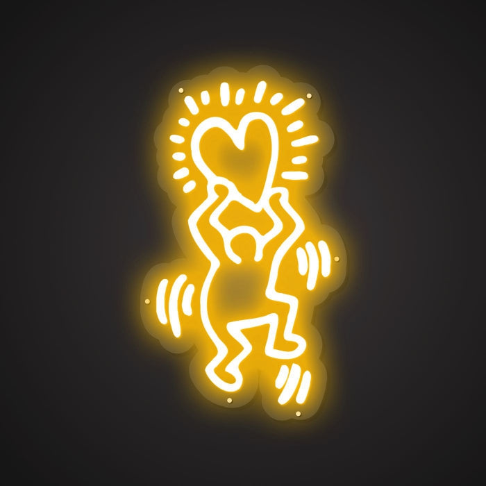 Neon Visual of the Love Proffered