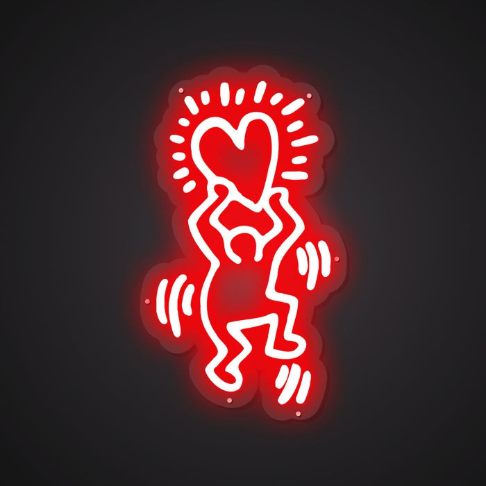Radiant Neon Give you love Glow