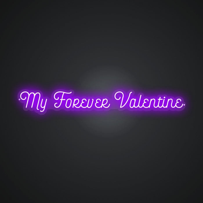 Neon Token of Eternal Love Sign