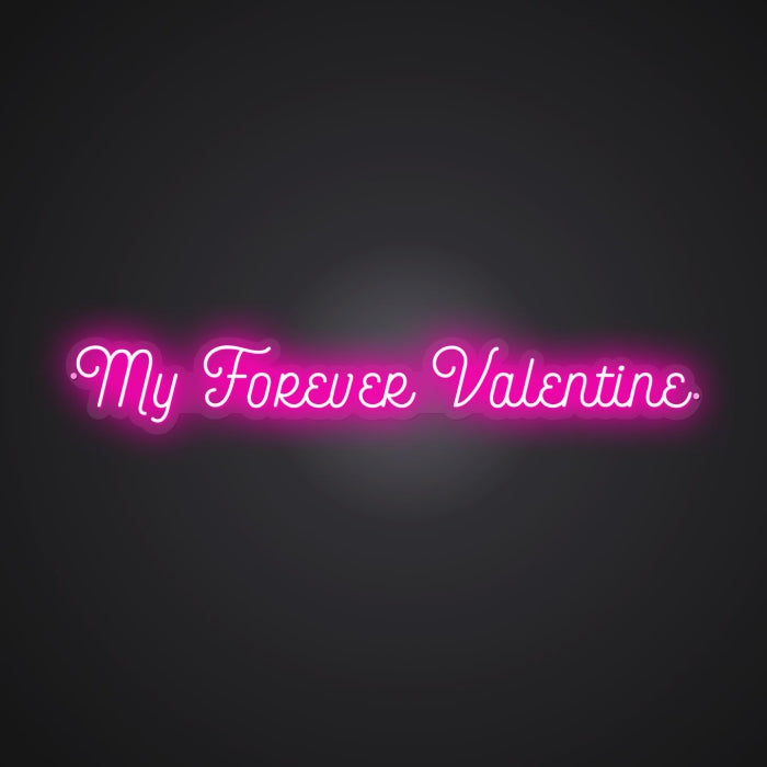 Glistening Neon Everlasting Darling Sign
