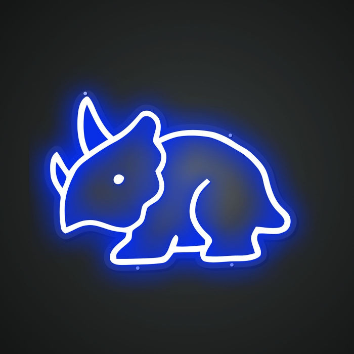 Neon Lightboard for Horned Reptiles