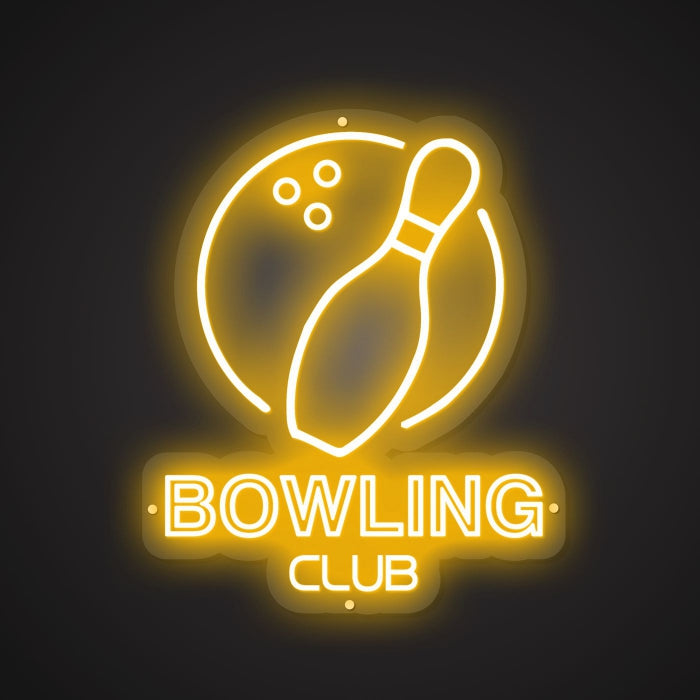 Neon Visual of the Club's Spirit