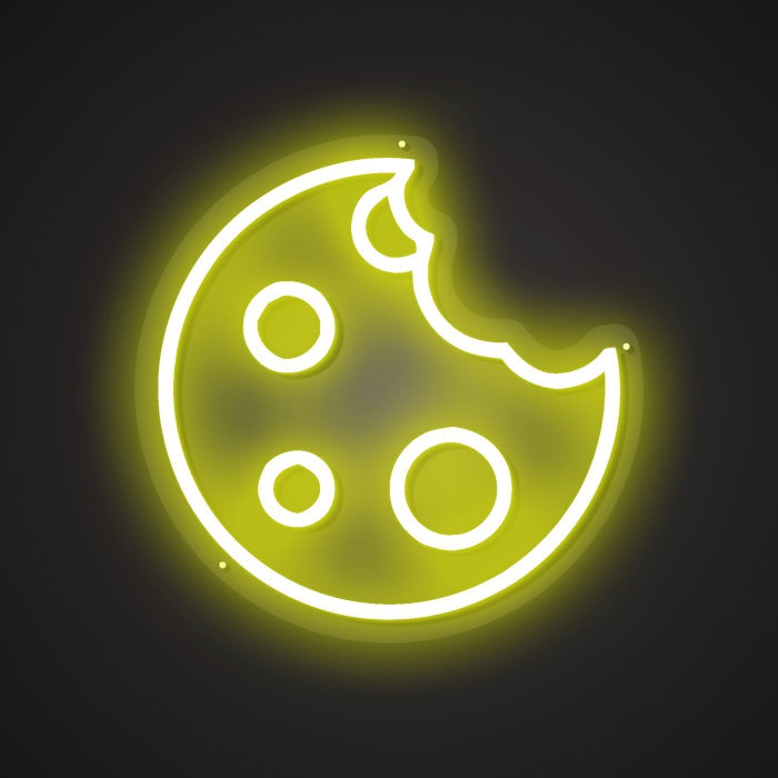 Shimmering Neon Cookie Showcase