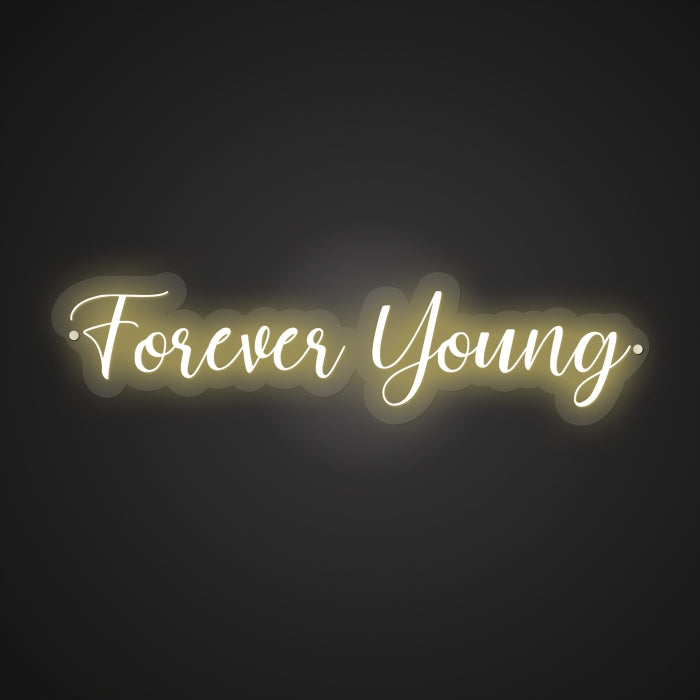 Shimmering Neon Youthful Vibe Showcase