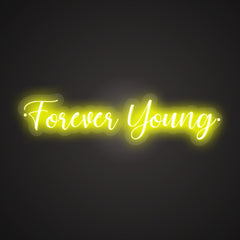 Dazzling Neon Timeless Youth Sign