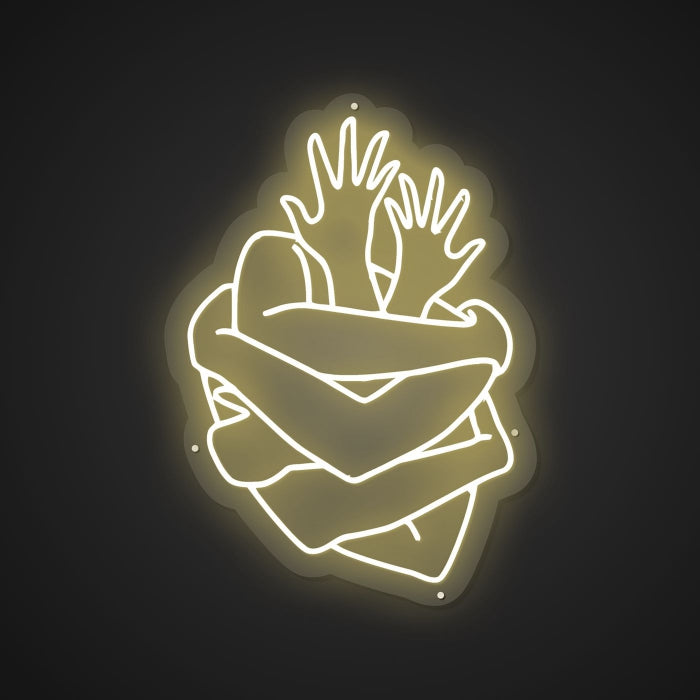 Shimmering Neon Affectionate Cuddle Showcase