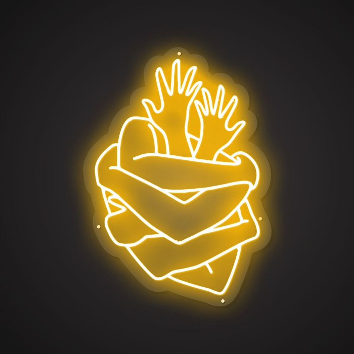 Neon Visual of the Tender Clasp