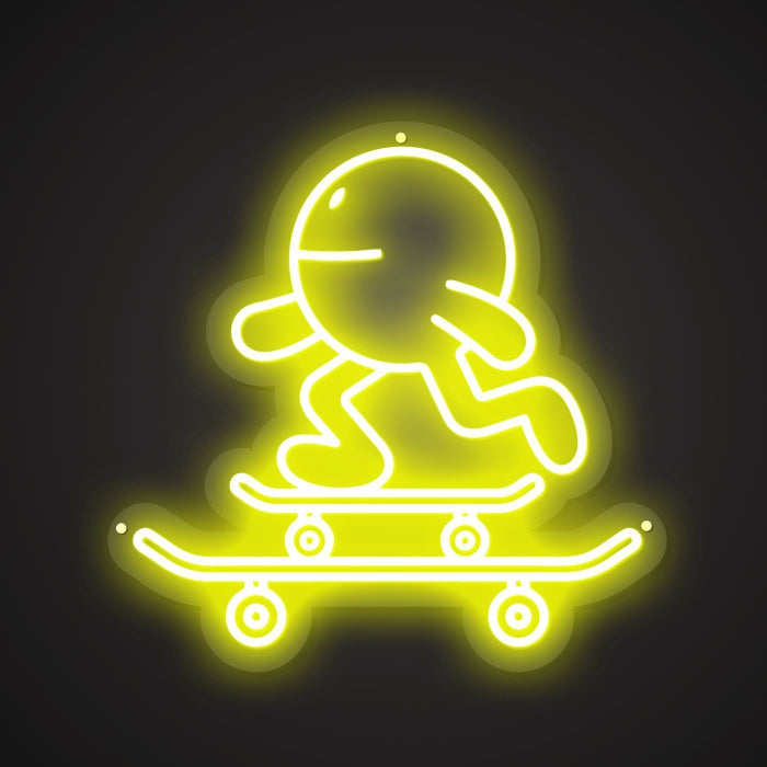 Dazzling Neon Trickster Indicator Sign