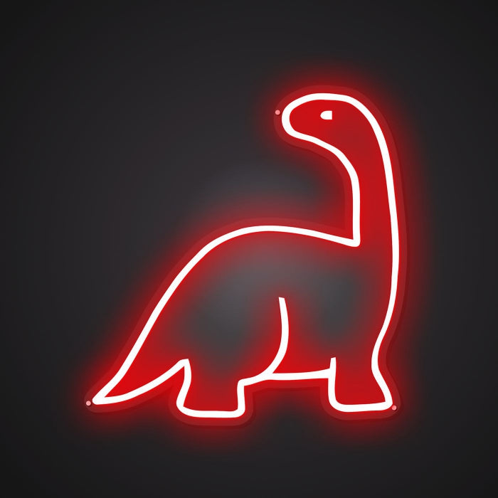 Dazzling Neon Underwater Behemoth Sign