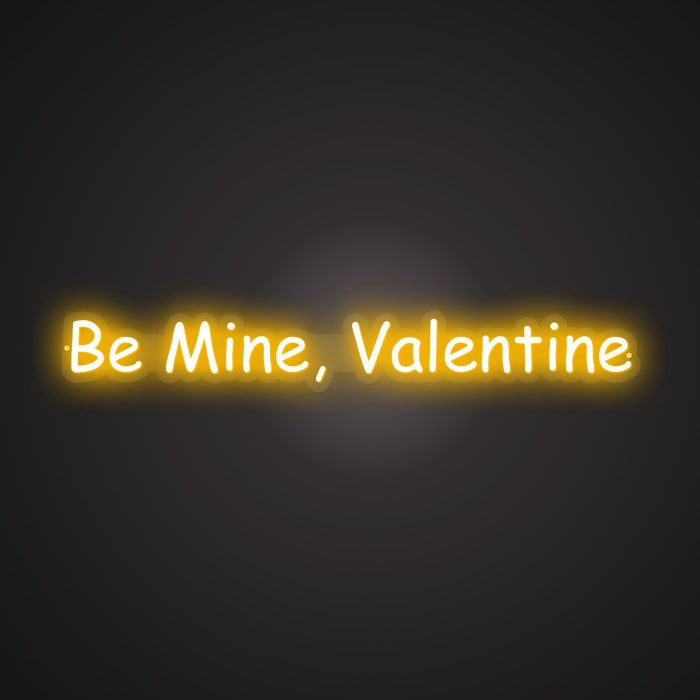 Neon Radiance of Love's Call Sign