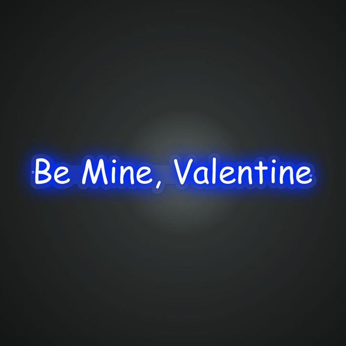 Neon Emblem of Heartfelt Ask Sign