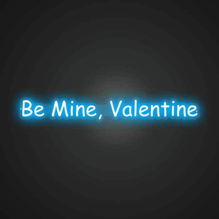 Illuminated Be Mine, Valentine Neon Charm