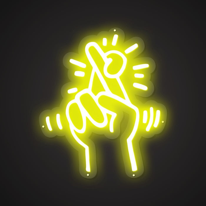 Dazzling Neon Loving Declaration Sign