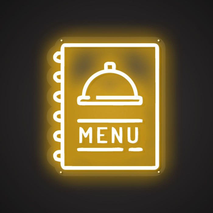 Dazzling Neon Gastronomic Sign