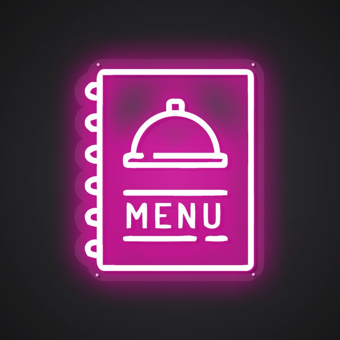 Radiant Neon Menu Glow