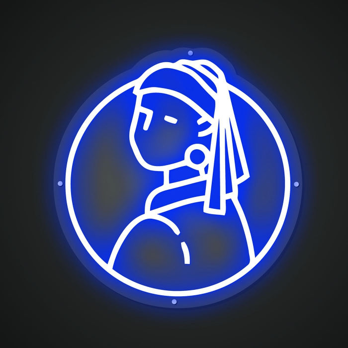 Neon Lightboard for Historical Artistry