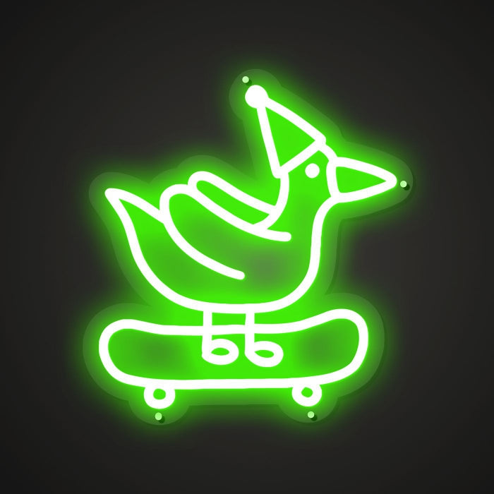 skateboarding-duck-festive-neon-sign