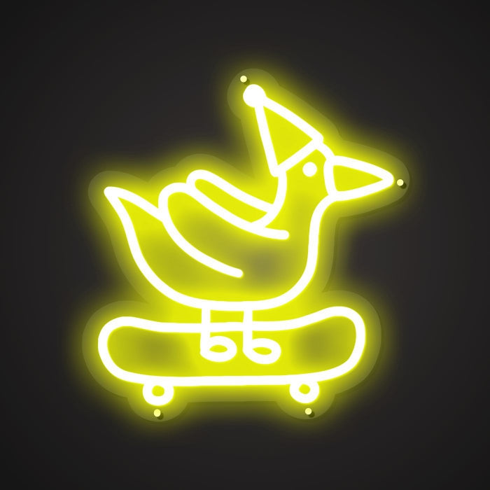 skateboarding-duck-bright-neon-sign