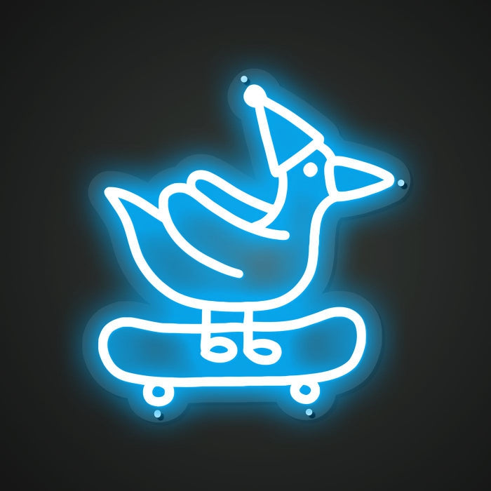 skateboarding-duck-energetic-neon-sign