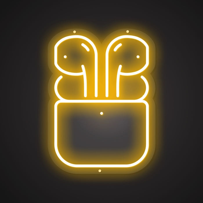 Dazzling Neon Cable-free Sound Sign