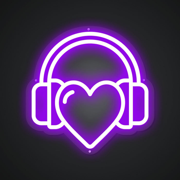 Neon Emblem of Sonic Affection