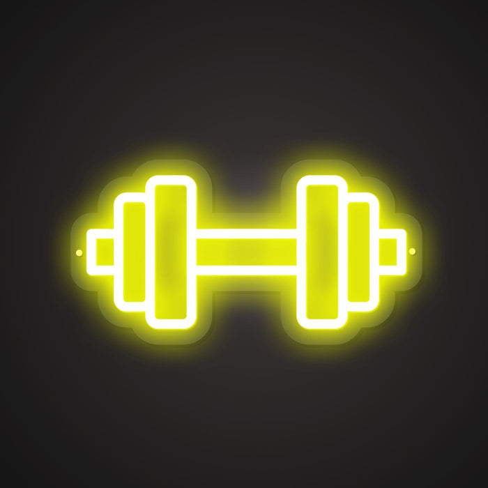 Dazzling Neon Fitness Tool Sign