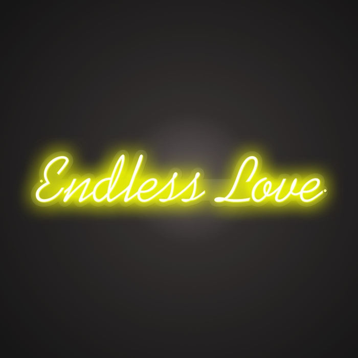 Dazzling Neon Limitless Devotion Sign