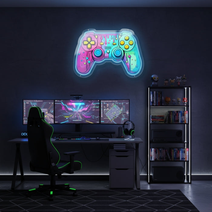 game-controller-gaming-tool-neon-sign