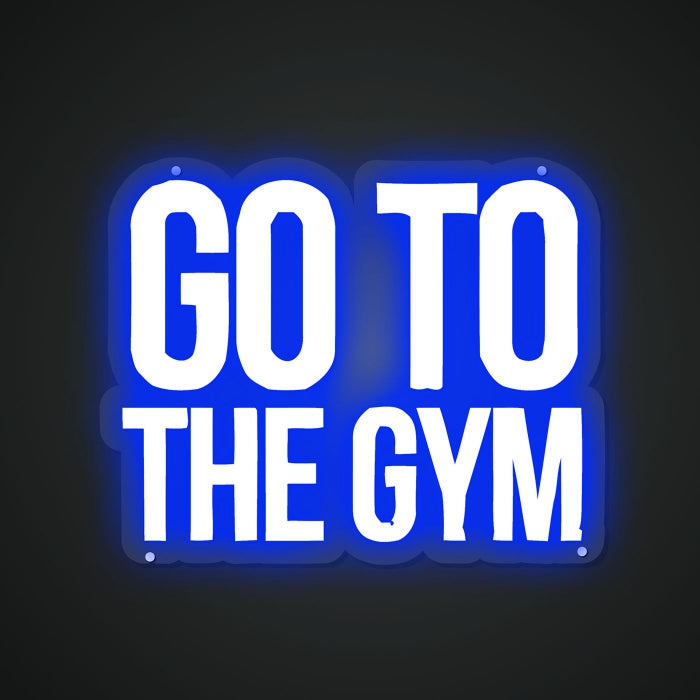 Neon Lightboard for Fitness Aspirations