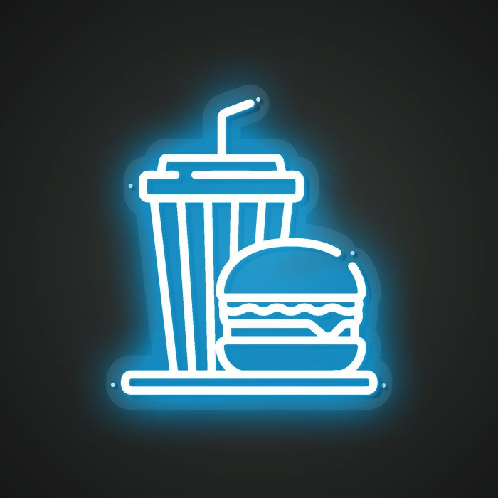 Neon Lightboard for Tasty Combos