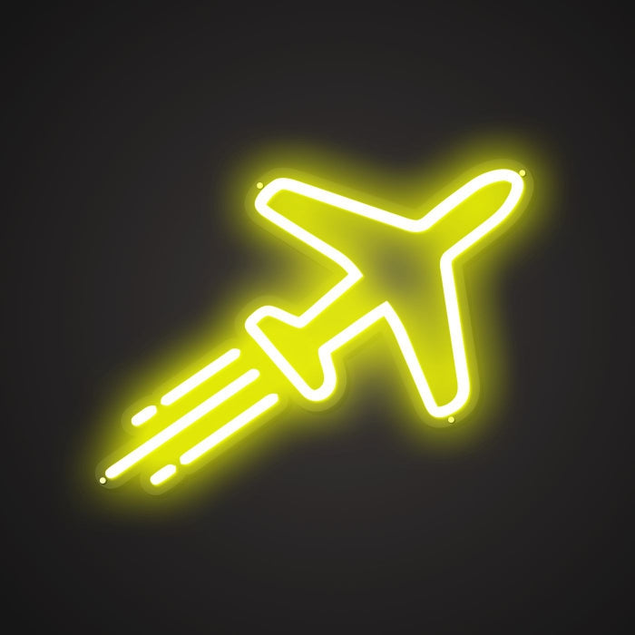 Dazzling Neon Aerial Voyager Sign