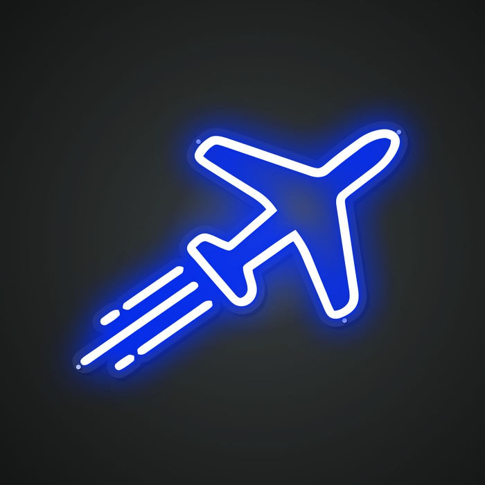 Neon Lightboard for Aviation Dreams