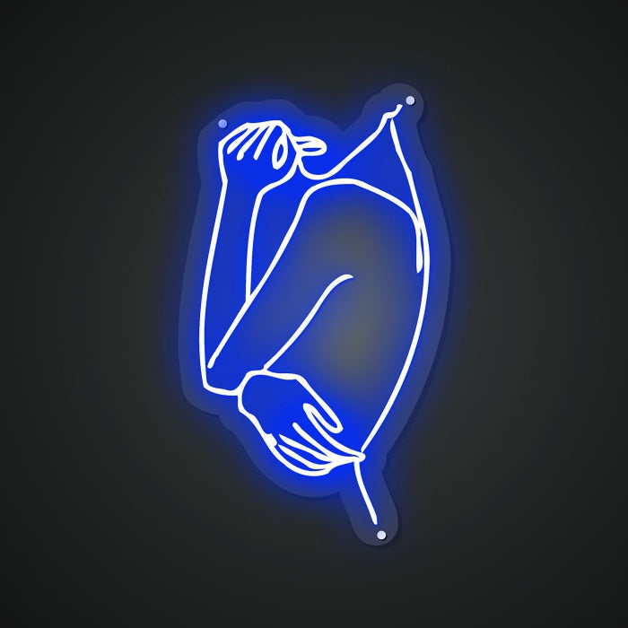 Radiant Neon Back view Glow