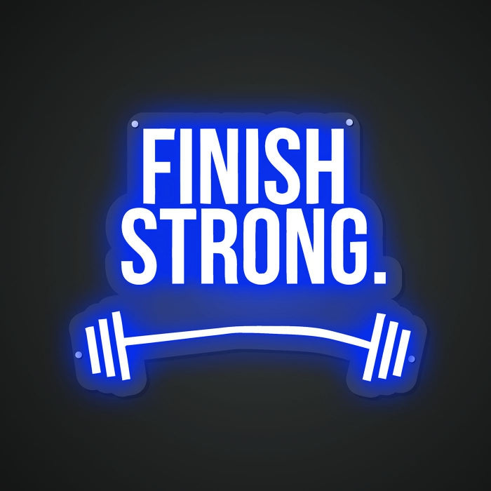 Neon Lightboard for Strong Closures