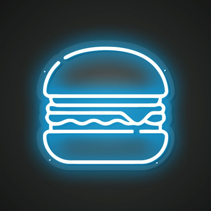 Neon Lightboard for Ground Beef Goodness