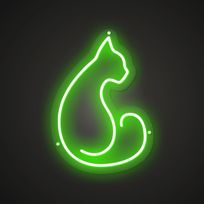 elegant-cat-colorful-neon-sign