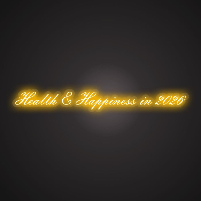 Neon Visual of the Well-lived Life