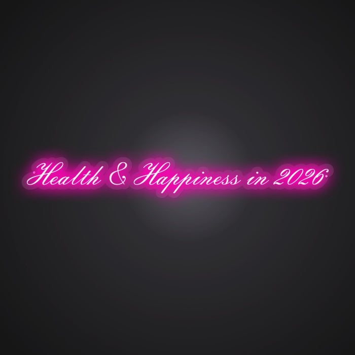 Radiant Neon 2026 Wellness Glow