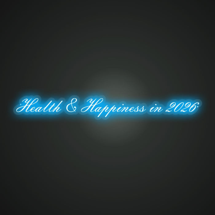 Neon Lightboard for Healthful Hopes