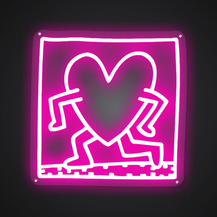 Neon Visual of the Amorous Dash