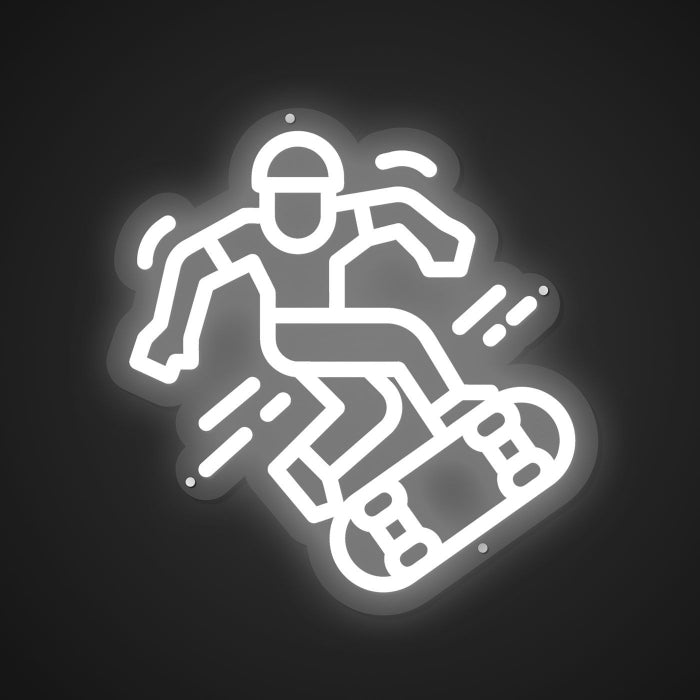 Illuminated Skateboard Neon Slide