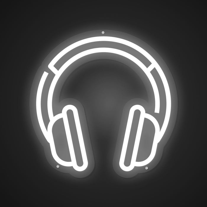 Neon Emblem of Style Listening
