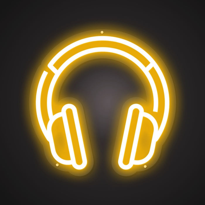 Dazzling Neon Cool Audio Sign